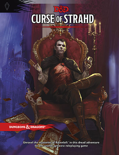 D&D Adventure Curse of Strahd Dungeons & Dragons Scenario Level 1-10