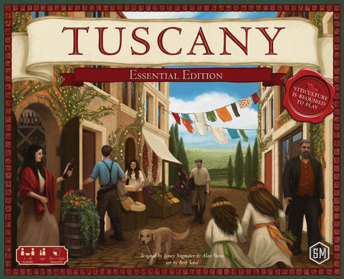 Tuscany Essentials Edition Expansion Utvidelse til Viticulture Essentials Ed