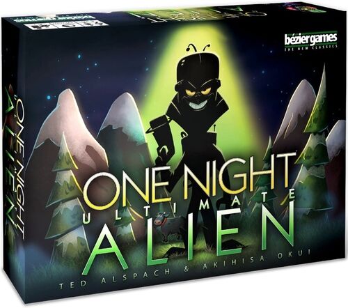 One Night Ultimate Alien Kortspill