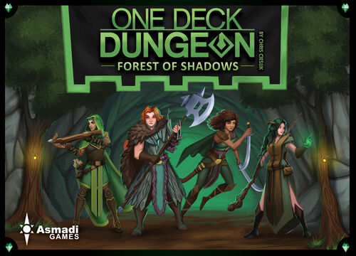 One Deck Dungeon Forest of Shadows Exp Utvidelse til One Deck Dungeon