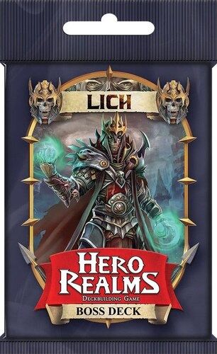 Boss Hero Realms Lich Boss Deck Expansion Utvidelse til Hero Realms