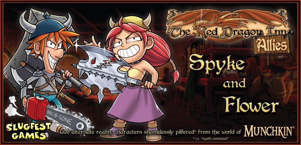 Dragon Red Dragon Inn Allies Spyke & Flower Exp Utvidelse til Red Dragon Inn