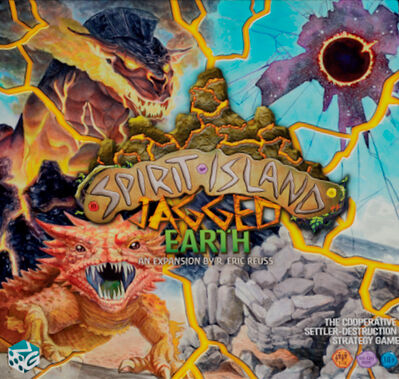 Spirit Island Jagged Earth Expansion Utvidelse til Spirit Island