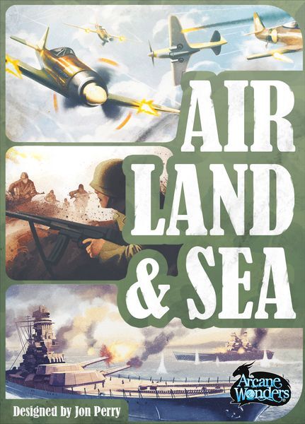 Air Land & Sea Kortspill Revised Edition