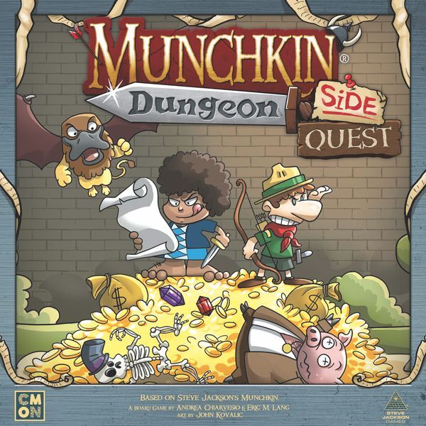 Garmin Munchkin Dungeon Side Quest Expansion Utvidelse til Munchkin Dungeon