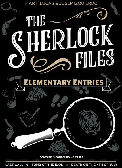 The Sherlock Files Brettspill Elementary Entries