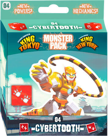 King of Tokyo Cybertooth Expansion Utvidelse til King of Tokyo/New York