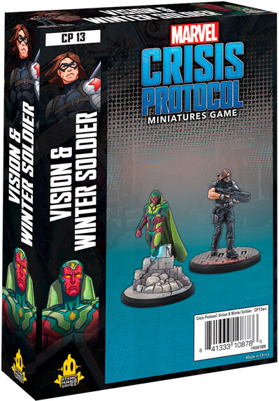 Marvel Crisis Protocol Vision/Winter Sol Utvidelse til Marvel Crisis Protocol