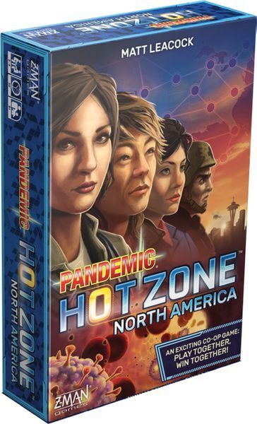 Zone Pandemic Hot Zone America Brettspill North America - Norsk utgave