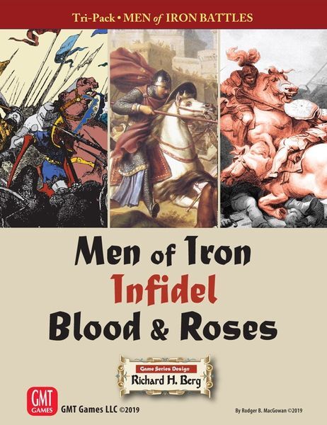 Men of Iron Tri-Pack Brettspill Men of Iron, Infidel, Blood & Roses