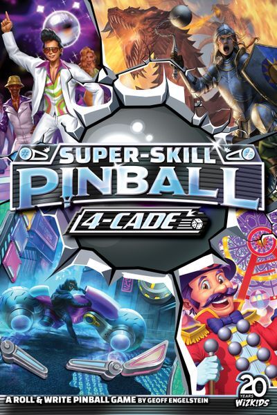 Super Skill Pinball 4-Cade Brettspill