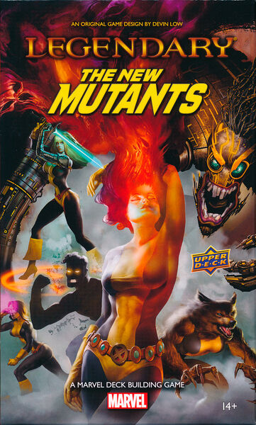 Legendary Marvel New Mutants Exp Utvidelse til Marvel Legendary
