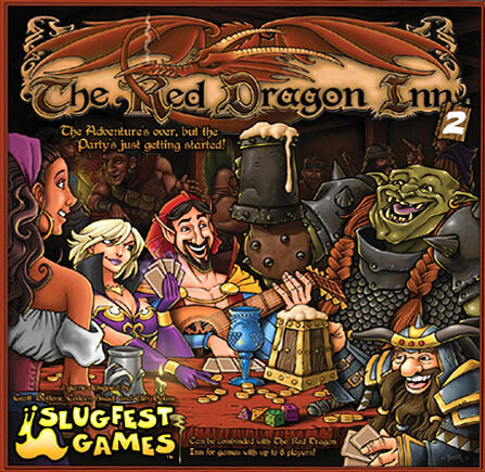 Dragon Red Dragon Inn 2 Expansion Frittstående utvidelse Red Dragon Inn