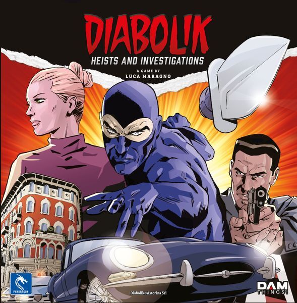 Diabolik Brettspill Heists and Investigations