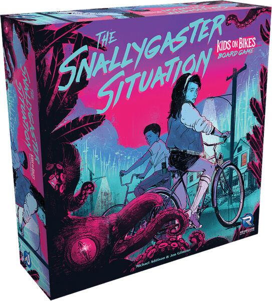The Snallygaster Situation Brettspill Kids on Bikes Board Game