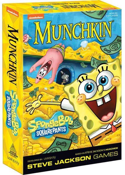 Munchkin SpongeBob SquarePants Kortspill
