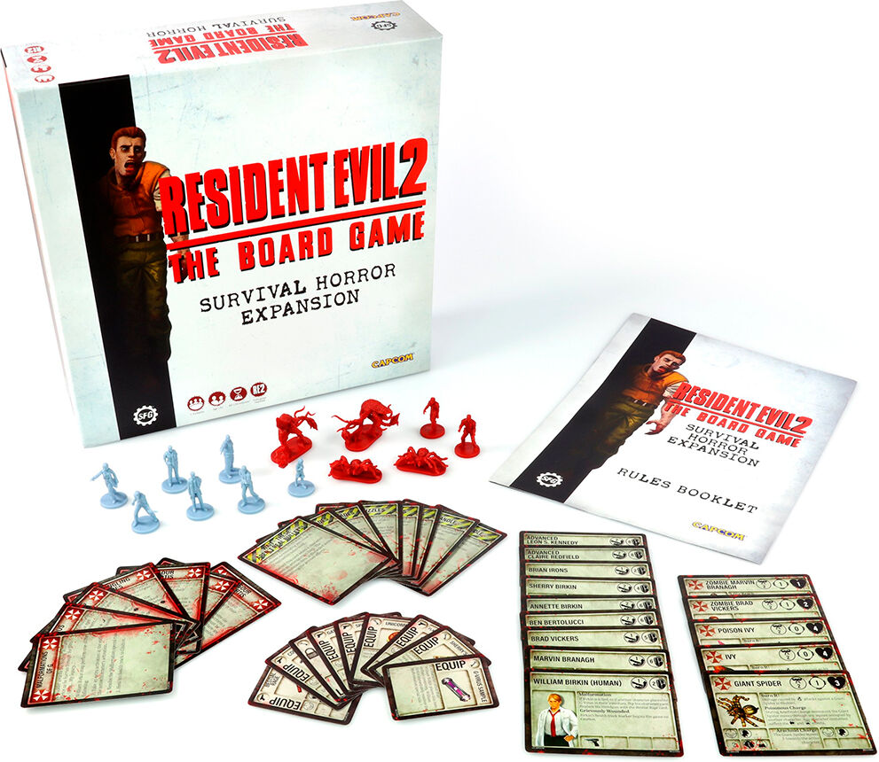 Resident Evil 2 Survival Horror Exp Utvidelse til Resident Evil 2 Board Game