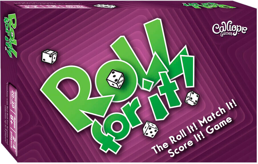 Roll For It Purple Edition Brettspill Kombiner med Red Ed. for 8 spillere