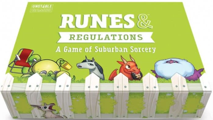 Runes & Regulations Kortspill Fra skaperne av Unstable Unicorns