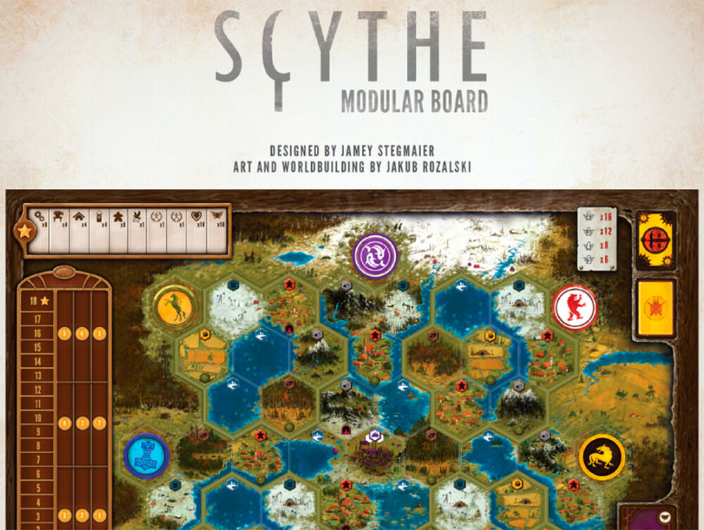 Scythe Modular Board Expansion Utvidelse til Scythe