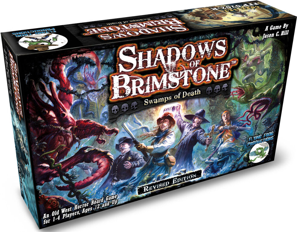 Shadows of Brimstone Swamps of Death Brettspill - Revised Edition