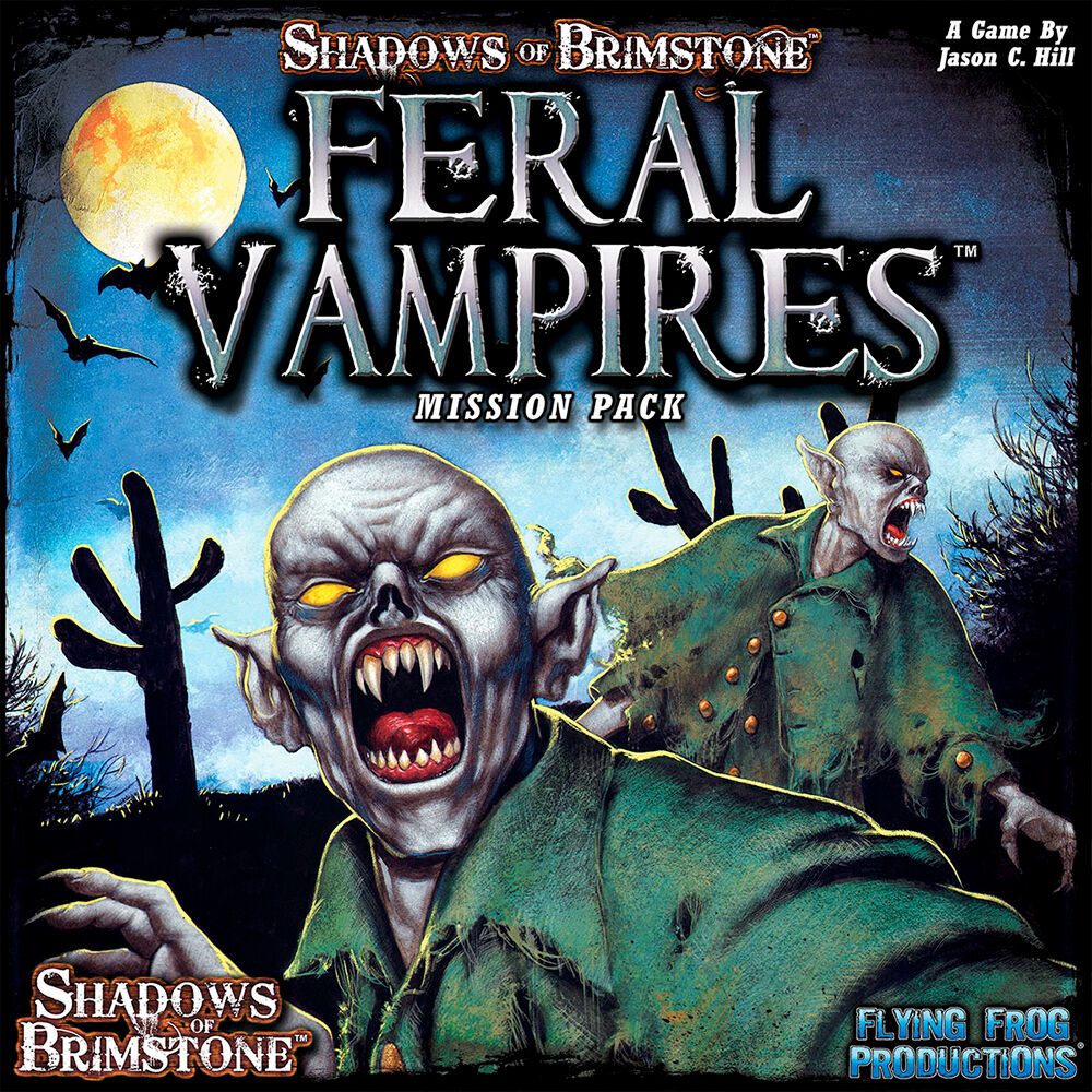 Shadows of Brimstone Feral Vampires Exp Utvidelse til Shadows of Brimstone