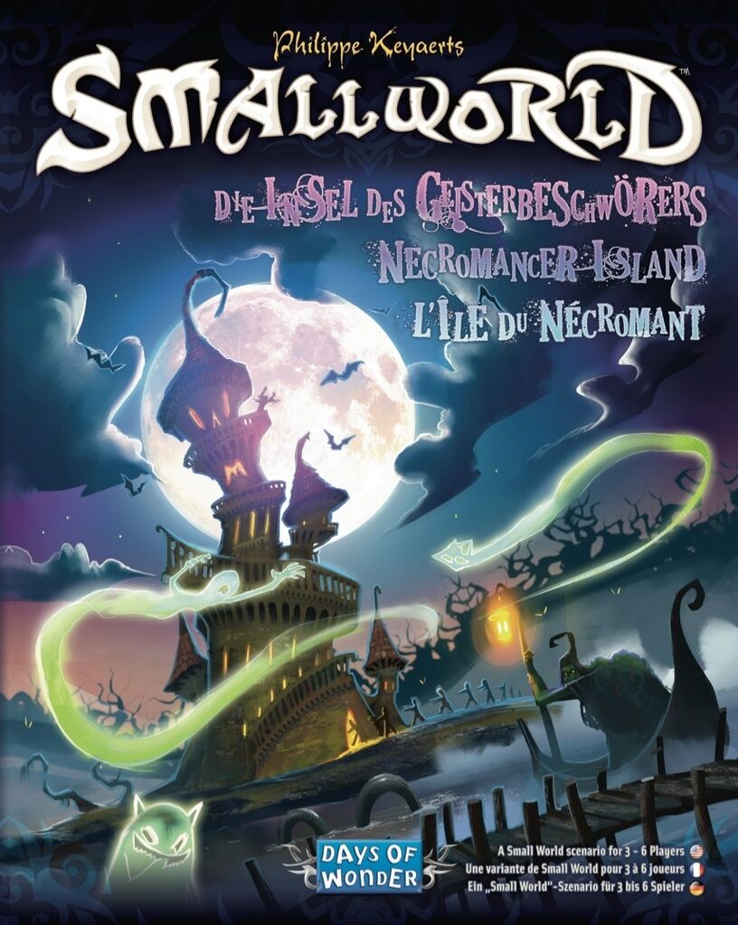 Small World Necromancer Island Exp Utvidelse til SmallWorld Brettspill