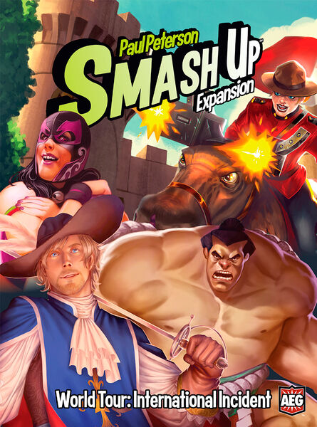 Smash Up International Incident Exp World Tour - Utvidelse til Smash Up