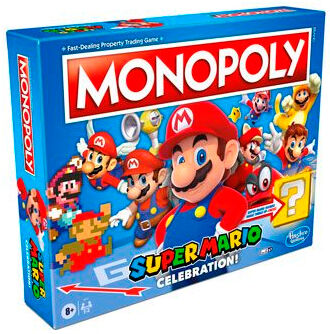 Monopoly Super Mario Brettspill Super Mario Celebration Edition