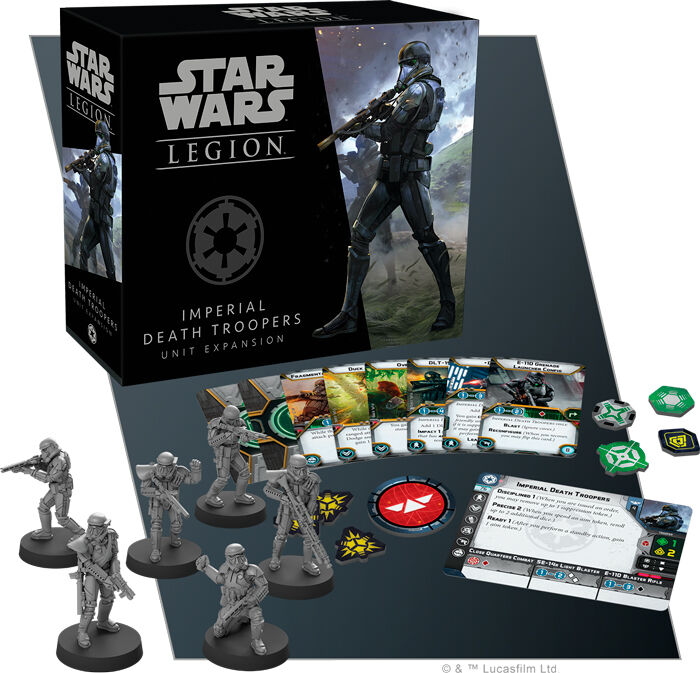 Star Wars Legion Imperial Death Troopers Utvidelse til Star Wars Legion