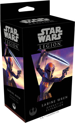 Star Wars Legion Sabine Wren Expansion Utvidelse til Star Wars Legion
