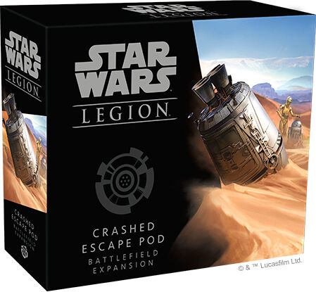 Star Wars Legion Crashed Escape Pod Exp Utvidelse til Star Wars Legion