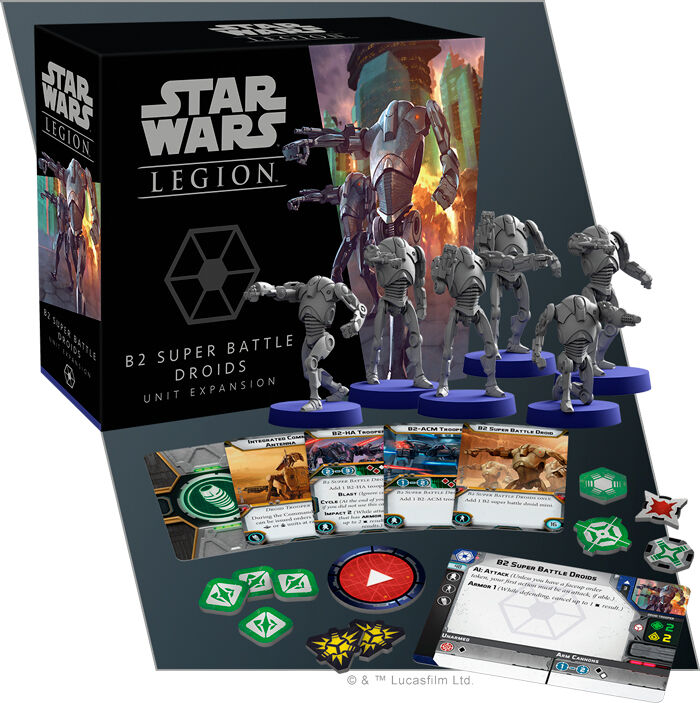 Star Wars Legion B2 Super Battle Droids Utvidelse til Star Wars Legion