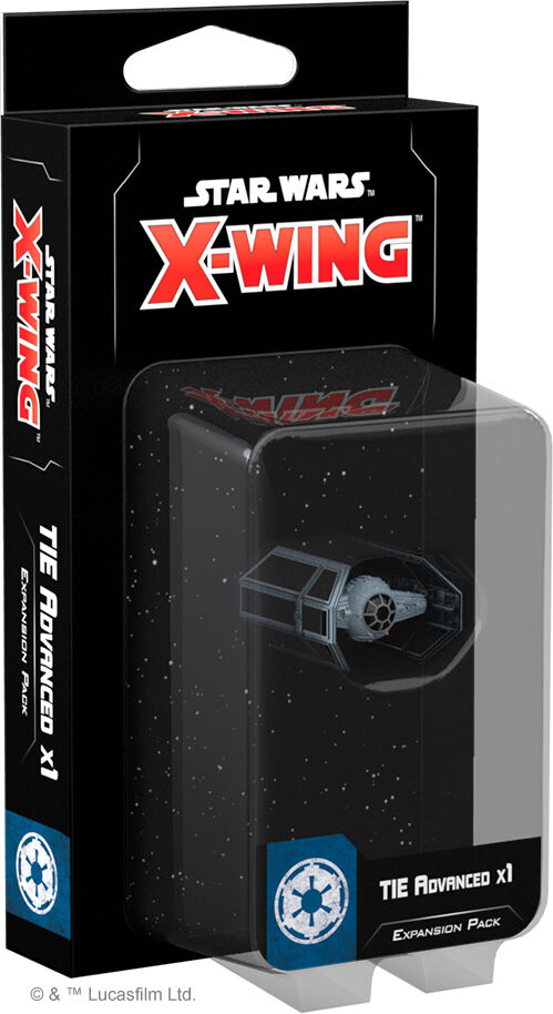 Star Wars X-Wing TIE Advanced x1 Exp Utvidelse til Star Wars X-Wing 2nd Ed