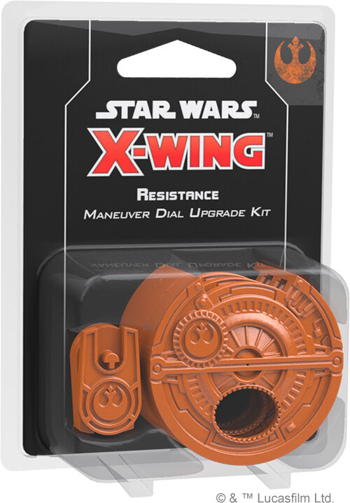 Star Wars X-Wing Resistance Dial Upgrade First Order Maneuver Dial Upgrade Kit