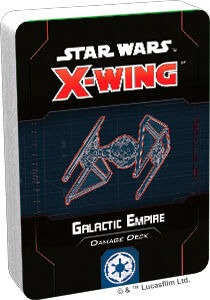 Star Wars X-Wing Galactic Empire Deck Damage Deck til X-Wing Second Edition