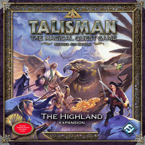 Talisman The Highland Expansion Tilleggspakke til Talisman 4th Edition