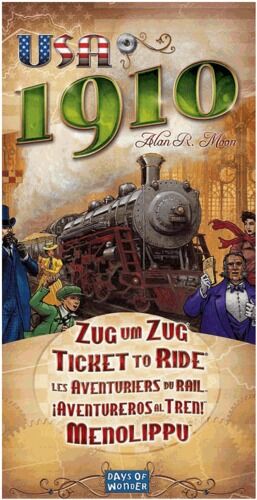 Ticket to Ride USA 1910 Expansion