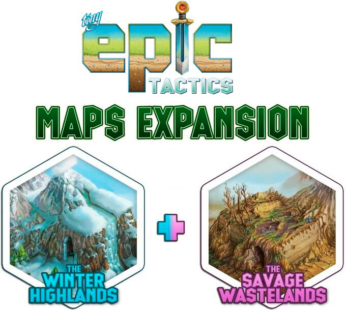 Tiny Epic Tactics Maps Expansion Utvidelse til Tiny Epic Tactics