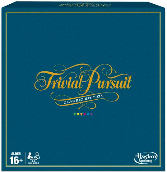 Trivial Pursuit Classic Edition Norsk Klassisk utgave med 2400 spørsmål