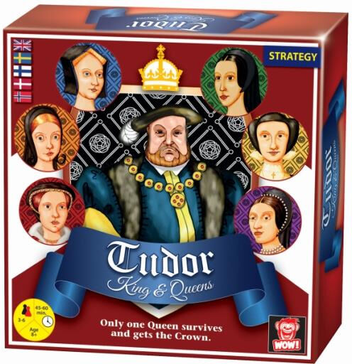 Tudor King & Queen Brettspill Norsk utgave