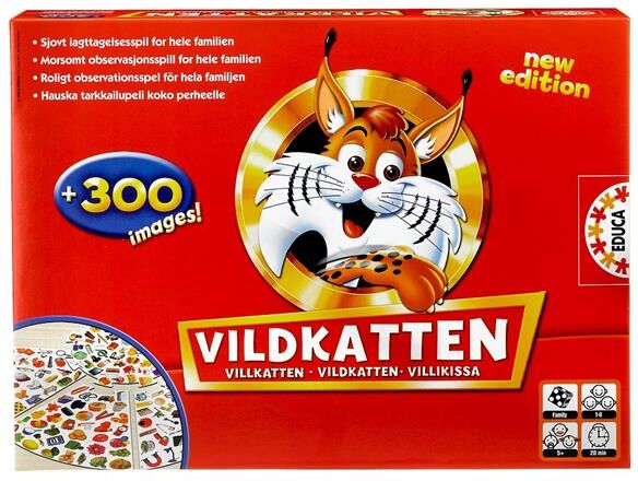 Villkatten Brettspill - 6 i VG! Villkatten +300