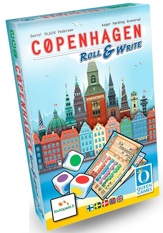 Copenhagen Roll & Write Brettspill Norsk