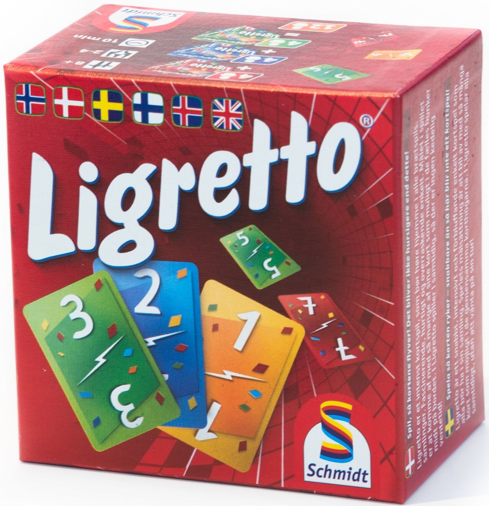 Ligretto Rød Kortspill - Norske regler Terningkast 6 i VG