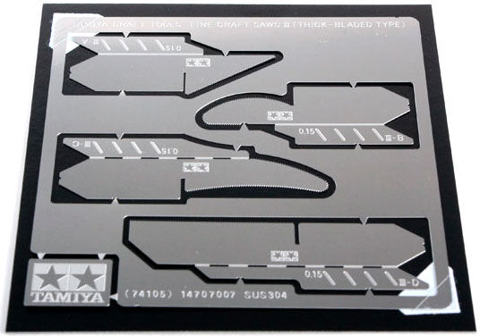Sagblad Fine Craft Saw 3 - 0.15mm 74105 Tamiya