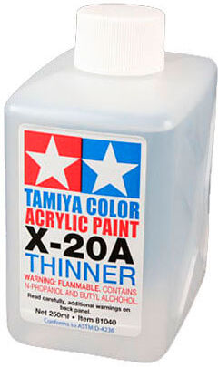 Tamiya Acryl/Poly Thinner X-20A - 250ml