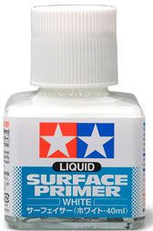 Tamiya Liquid Surface Primer White 40ml