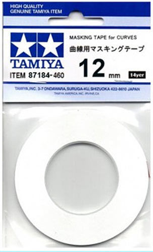 Tamiya Masking Tape For Curves - 12mm