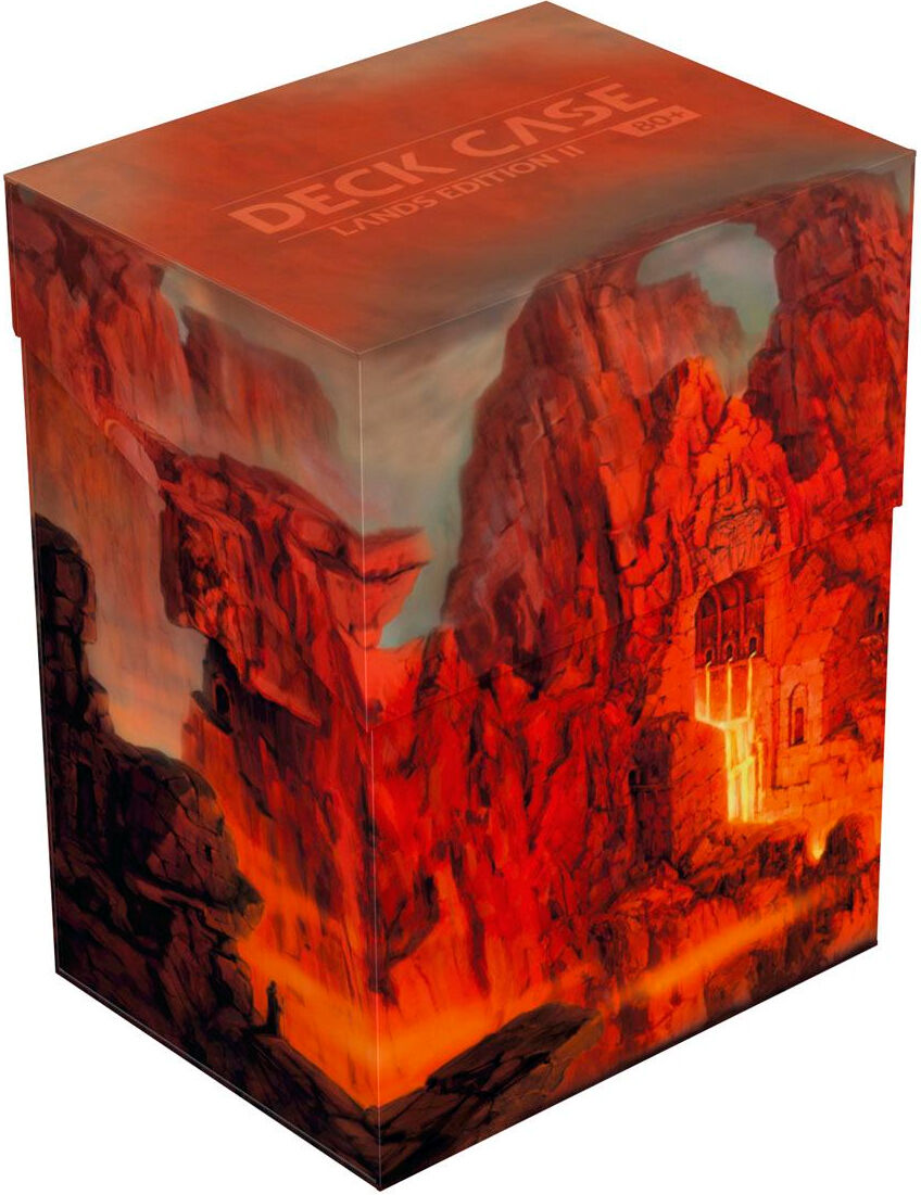 Deck Case Lands Edition Mountain 80+ Ultimate Guard Lands Edition II