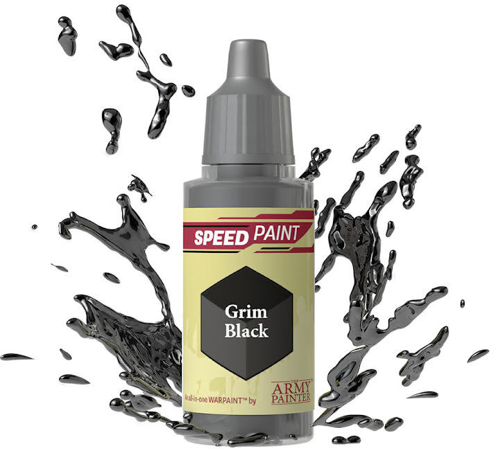 Army Painter Speedpaint Grim Black 18ml